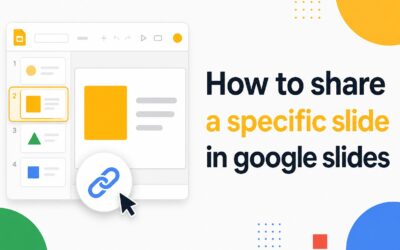 How to Share a Specific Slide in Google Slides